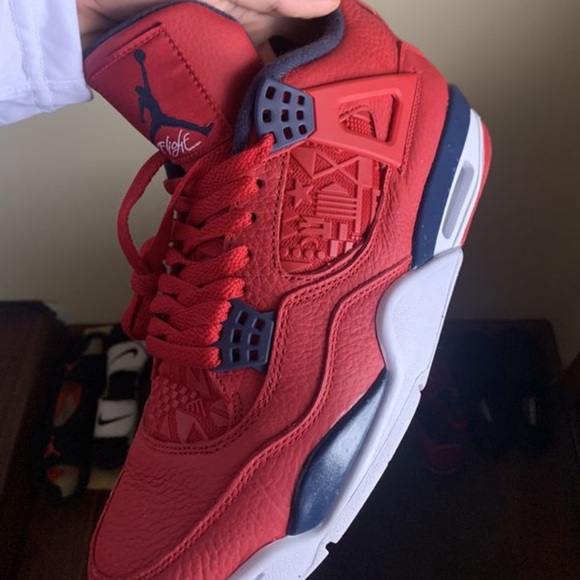 jordan retro 4 red and blue
